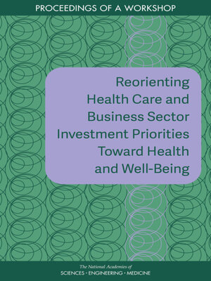cover image of Reorienting Health Care and Business Sector Investment Priorities Toward Health and Well-Being